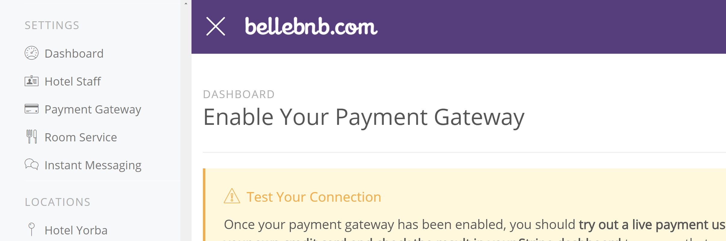 Payment Gateways Part I: Bellebnb Concepts You can connect your Payment Gateway to process live credit card payments directly from your Front Desk manager. Before you do this, you should be familiar with a few definitions and concepts found in this blog post. Hotel Management Software in the Cloud Payment Gateways Part I: Bellebnb Concepts You can connect your Payment Gateway to process live credit card payments directly from your Front Desk manager. Before you do this, you should be familiar with a few definitions and concepts found in this blog post. Hotel Management Software in the Cloud