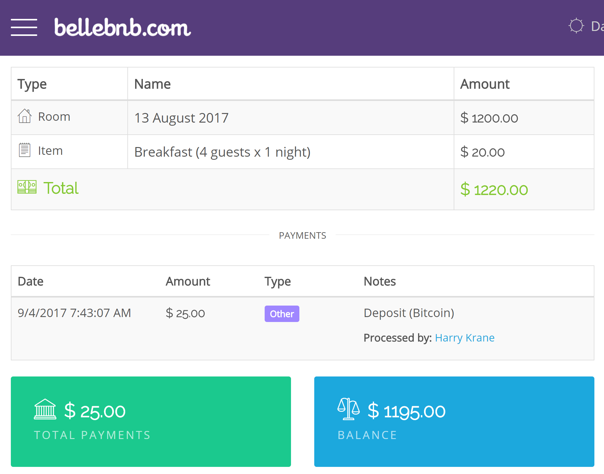 hotel Payments Workflow Payment Gateways Part I: Bellebnb Concepts You can connect your Payment Gateway to process live credit card payments directly from your Front Desk manager. Before you do this, you should be familiar with a few definitions and concepts found in this blog post. Hotel Management Software in the Cloud