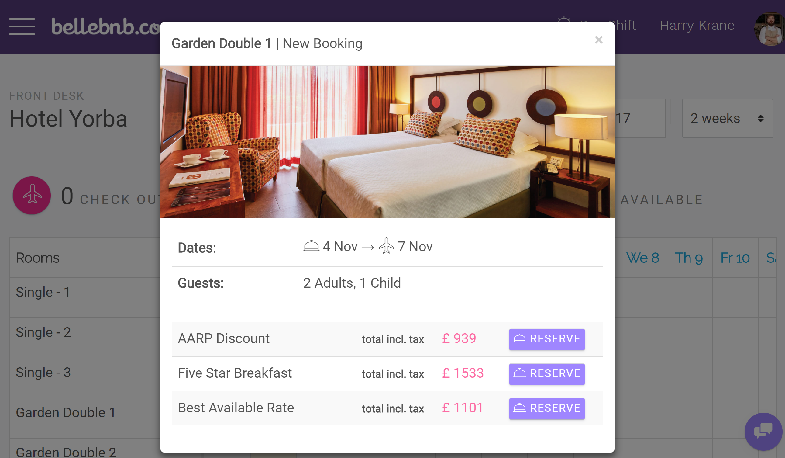 Hotel Front Desk & Reservation Drag-n-Drop Calendar to make it even easier to manage your hotel’s daily activity. You can now drag and resize to create and reschedule your hotel bookings and reservations.