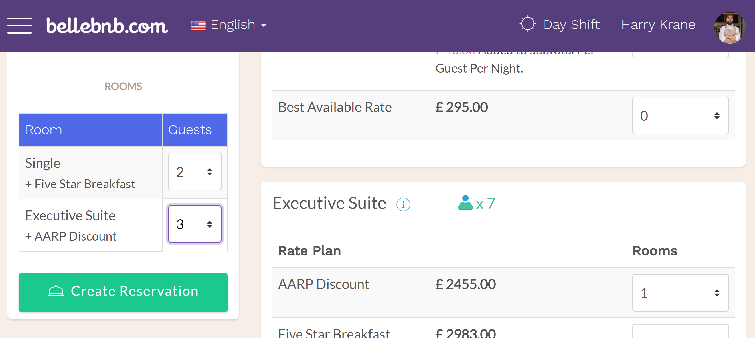 Hotel PMS Software Once you have added the rooms to your booking, select the number of guests for each room, then click ‘Create Reservation.’ Review the details for all the rooms in the reservation, then click to create.