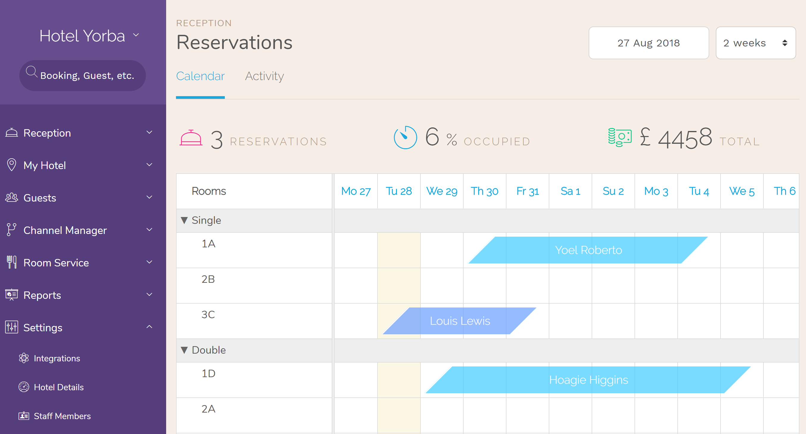 There are many new features and design updates available for the Front Desk and Booking Engine. Hotel PMS Software