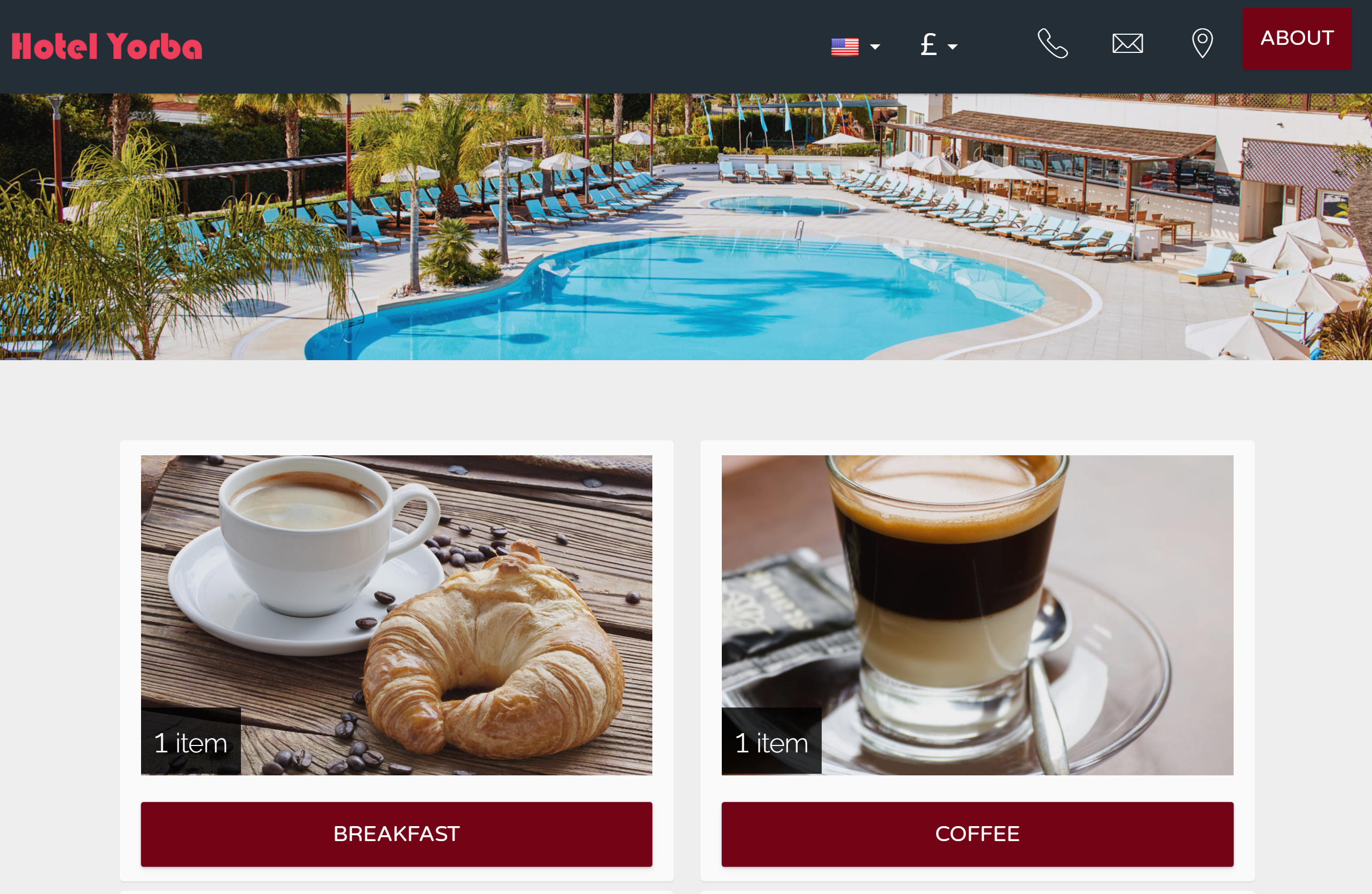 Take a look around your menu, then select a couple of items to order. When you have entered the order, go back and view the reservation in your Front Desk manager. Take a look around your menu, then select a couple of items to order. When you have entered the order, go back and view the reservation in your Front Desk manager.