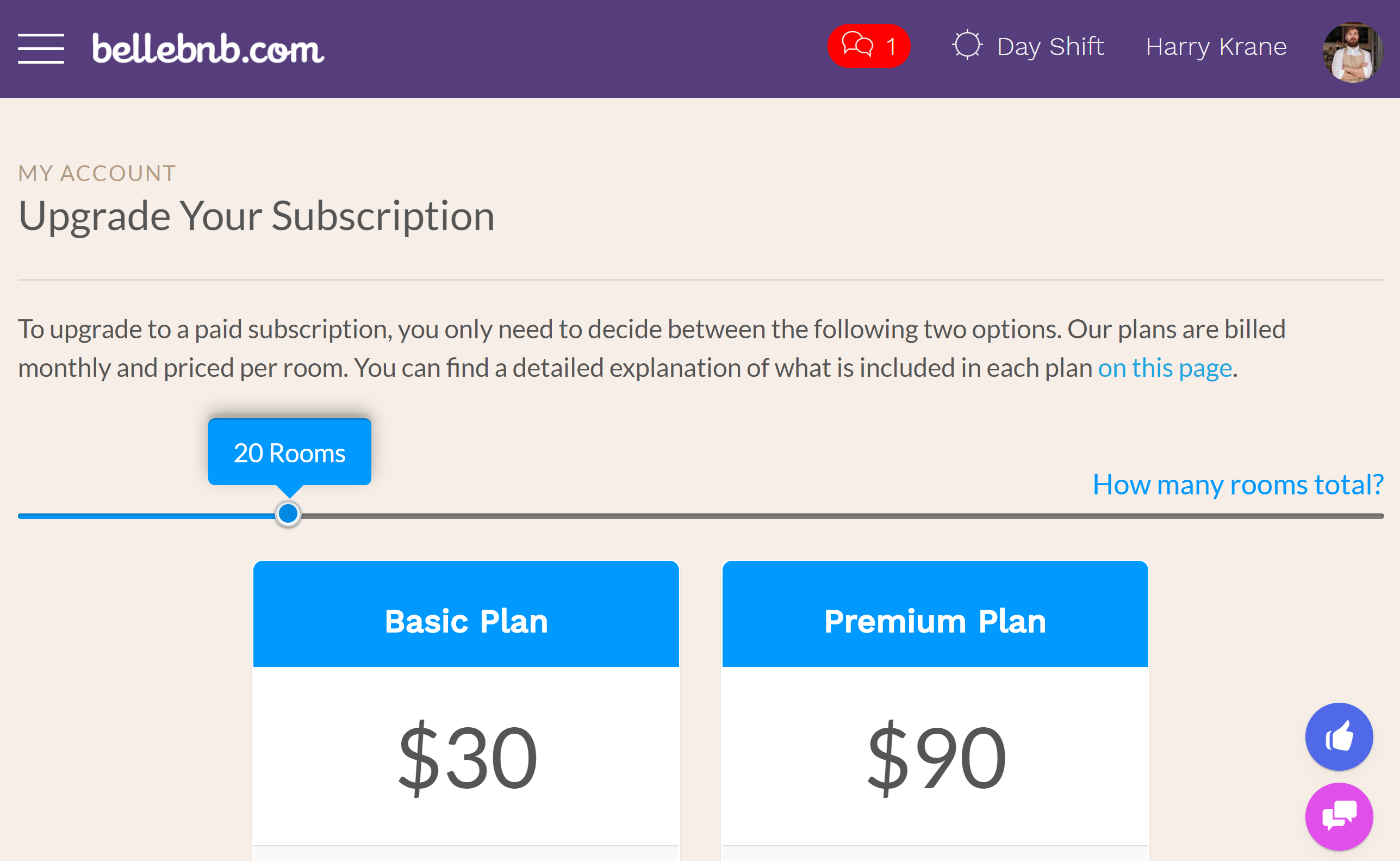 Or even better, click ‘Upgrade Now!’ in the main menu to upgrade to a full subscription.