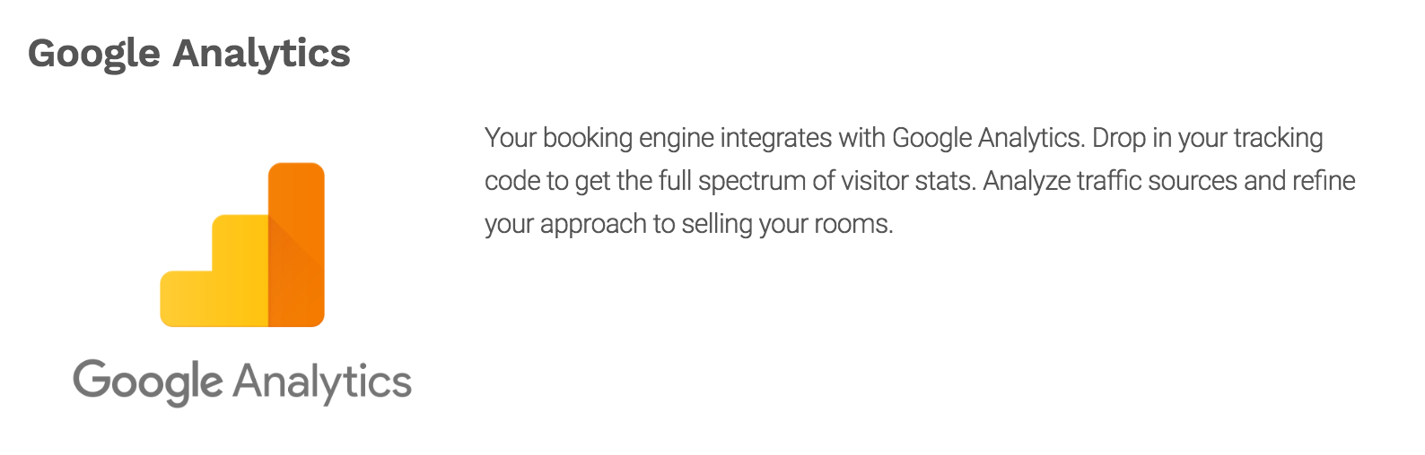 Google Analytics for Hotels, b&b, Vacation Rentals, Villas and Multi Property