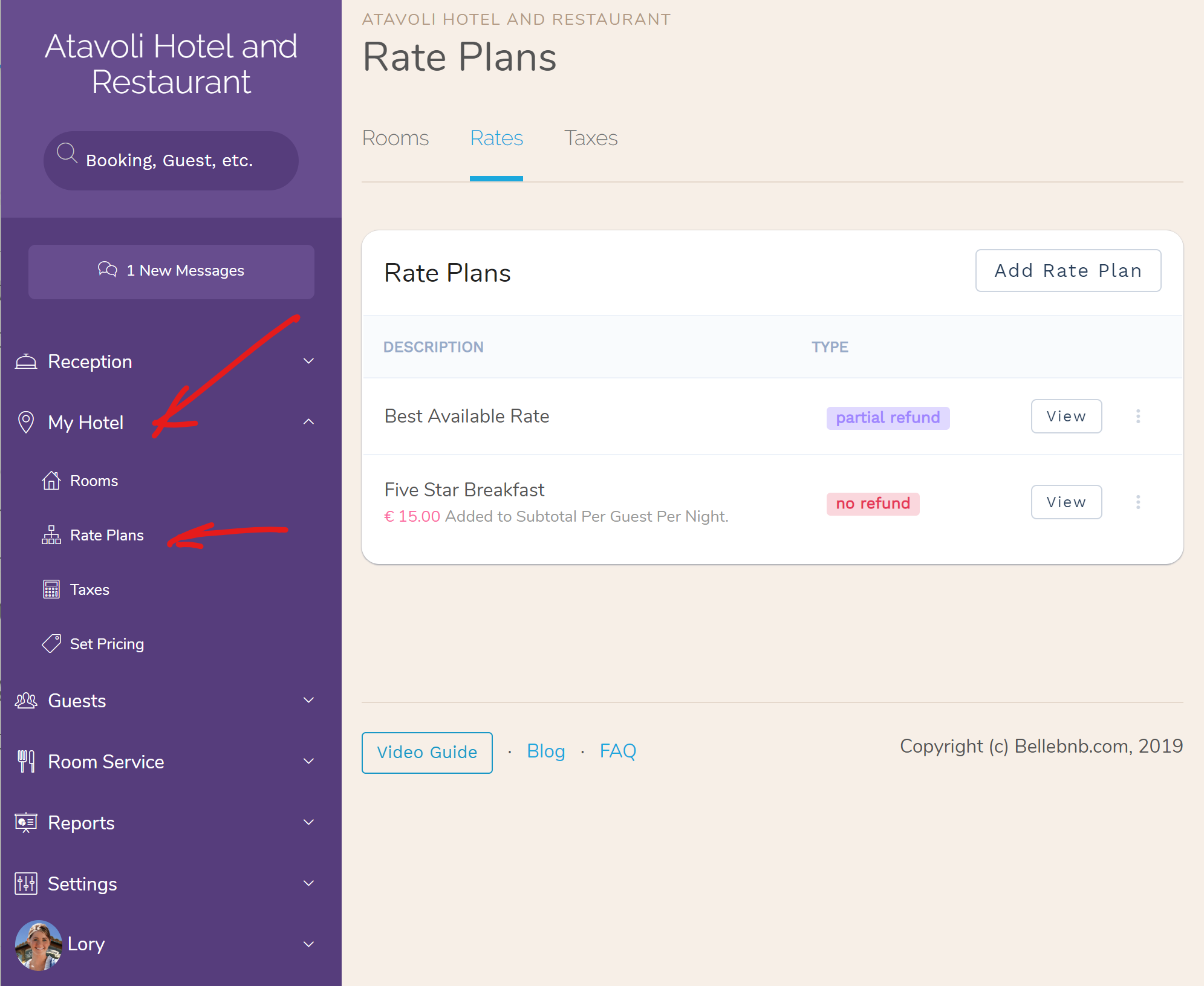 Hotel Rate Plans and Value-added/Per Guest Hotel Rate Plans and Value-added/Per Guest