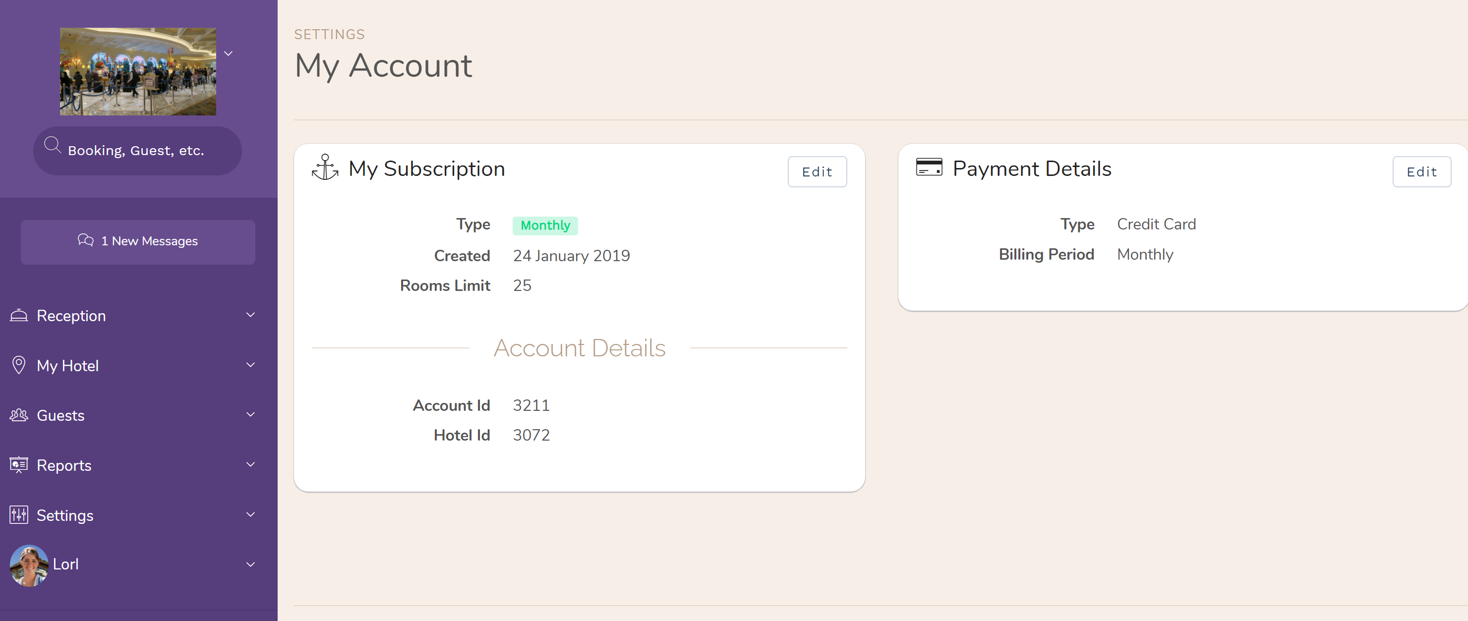 White Label Hotel Booking Engine Hotel PMS Software