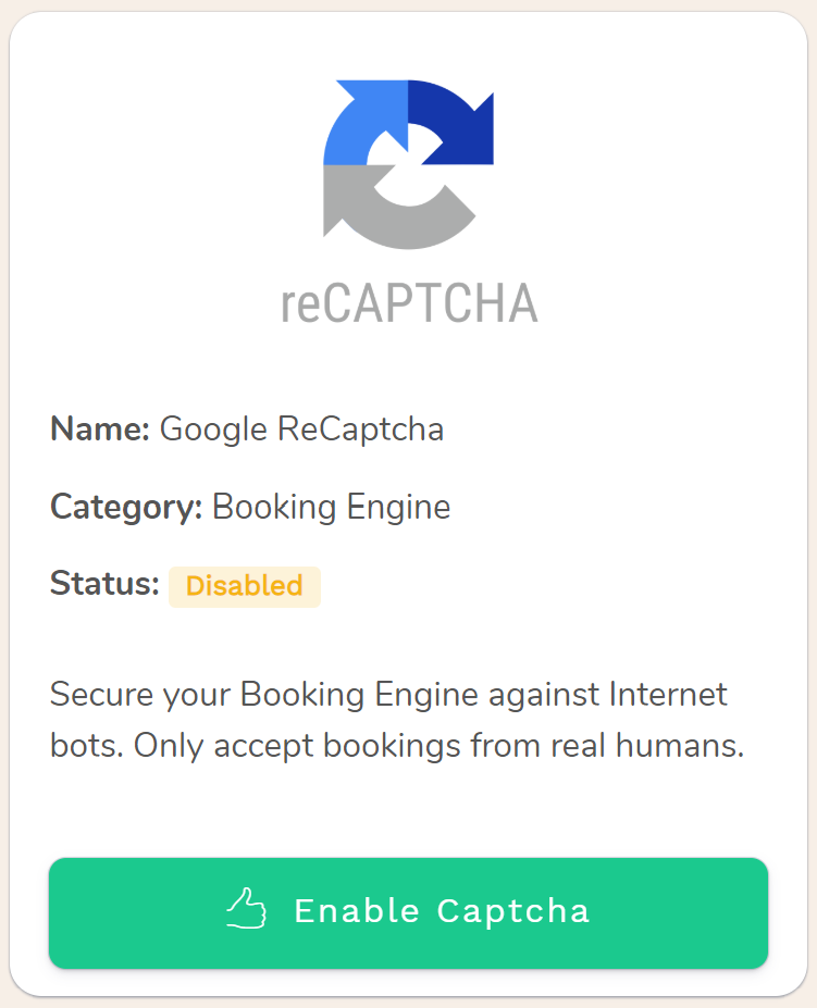 Google reCAPTCHA is a free security service that protects your websites from spam and abuse. It uses advanced risk analysis techniques to tell humans and bots apart.